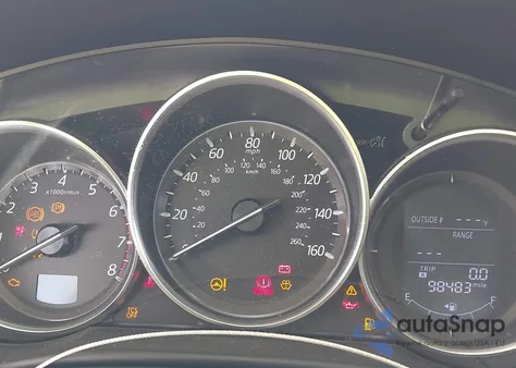 2016 Mazda Cx-5 Sport из США, поврежденный, VIN JM3KE2BY6G0720865